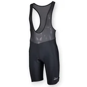 Spodenki rowerowe - Rogelli Spodenki Basic De Luxe czarny / Rozmiar: M / Szelki: tak - miniaturka - grafika 1