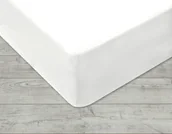 Prześcieradła - Darymex Prześcieradło z Jersey białe 90/100x200 cm 5907761001824 - miniaturka - grafika 1