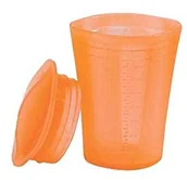 Akcesoria i części do mikrofalówek - Unbekannt Silikomart 198129 czekoladowy garnek do wytapiania wykonana z silikonu do kuchenki mikrofalowej i do kąpieli wodnej 400060 - miniaturka - grafika 1