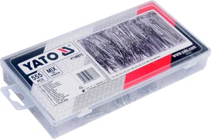 Yato ZESTAW ZAWLECZEK PROSTYCH 555SZT., MIX ROZMIARÓW YT-06873 YATO YT-06873 - Narzędzia warsztatowe - miniaturka - grafika 2