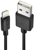 Kable USB - Lindy 31320 Kabel USB Apple Lightning 1m LY-31320 - miniaturka - grafika 1