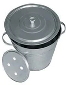 Pozostałe narzędzia ogrodowe - unimet KOCIOŁ OCYNKOWANY 32 L - miniaturka - grafika 1