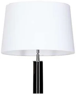 4concepts Stojąca LAMPA podłogowa ZURICH BLACK L213222259 abażurowa OPRAWA do salonu biała czarna L213222259 - Lampy stojące - miniaturka - grafika 2