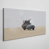 Obrazy i zdjęcia - PL Coloray Obraz Canvas Banksy Wielokolorowy 120x60cm - miniaturka - grafika 1