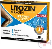 Ochrona stawów - Orkla Health Litozin Kolagen x30 tabletek - miniaturka - grafika 1