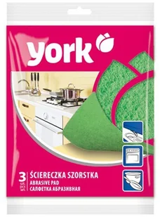 York Ściereczka 032030 3 szt - Ściereczki, gąbki, czyściki - miniaturka - grafika 3