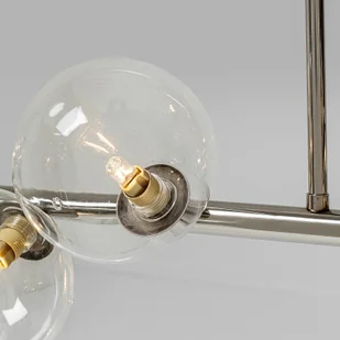 KARE Scala Balls żyrandol, srebrny - Lampy sufitowe - miniaturka - grafika 5