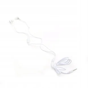 Fiesta Słuchawki Douszne Z Mikrofonem Białe - Słuchawki - miniaturka - grafika 2