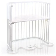 Łóżeczka i kojce - Babybay Boxspring łóżko pomocnicze biały lakierowany - miniaturka - grafika 1