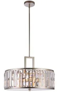 EVO LAMPA wisząca EVO P04134CP okrągła OPRAWA kryształowa ZWIS crystal glamour przezroczysty EVO P04134CP - Lampy sufitowe - miniaturka - grafika 2