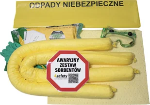 R.E.I.S. SORB-CHEM-SET25 - zestaw sorbentów do chemii ADR do szybkiego usuwania wycieków  25 l. - Sorbenty - miniaturka - grafika 2