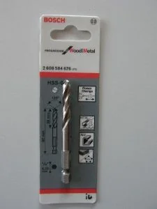 Bosch Wiertło centrujące POWER CHANGE HSS-G 6-KT. 2608584676 - Wiertła - miniaturka - grafika 5