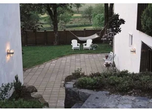 Elstead Lighting Zewnętrzna LAMPA ścienna FRIDA/S elewacyjna OPRAWA półokrągła kinkiet do ogrodu IP54 przezroczysty grafitowy FRIDA/S - Lampy ogrodowe - miniaturka - grafika 2