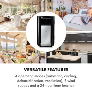 Klarstein Max Breeze Smart, mobilna klimatyzacja, 15000 BTU/h (4,4 kW), EEC A ACO15-MaxBreeze15KW - Klimatyzatory - miniaturka - grafika 8