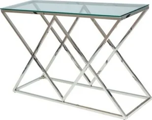 Signal Konsola ZEGNA C Srebrny ZEGNAC - Konsole i sekretarzyki - miniaturka - grafika 2