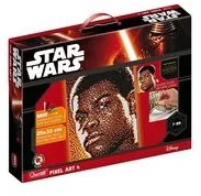 Quercetti 0845 steckspiel pikseli Art Star Wars 4 Finn - Układanki dla dzieci - miniaturka - grafika 2