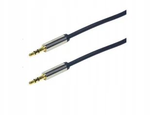 Logilink Kabel Kabel audio stereo CA10150 3,5 mm, M/M, 1,5m, niebieski - Kable - miniaturka - grafika 2