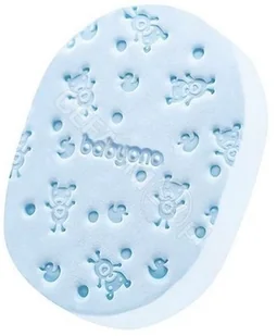 BabyOno Delikatna Gąbka Dla Niemowląt niebieska - Inne akcesoria do pielęgnacji dzieci - miniaturka - grafika 3