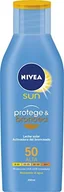 Balsamy i kremy do opalania - Nivea SPF50 osłona przeciwsłoneczna na mleko, 1er Pack (1 X 0.2 kg) 4005900133199 - miniaturka - grafika 1
