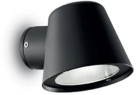 Ideal lux Kinkiet GAS AP1 kol czarny 020228) Ideal Lux - Lampy ścienne - miniaturka - grafika 2