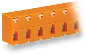Kostki, złączki, wtyczki - Wago Zacisk sprężynowy 2.50 mm Ilość PIN 8 741-608 Kolor pomarańczowy 60 szt 741-608 - miniaturka - grafika 1