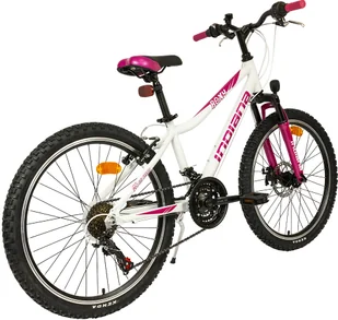 Indiana Roxy Jr 24" 2019 Biały-fuksja (19ME616) - Rowery - miniaturka - grafika 3