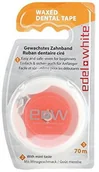Nici dentystyczne - edel+white Woskowany taśma dentystyczna 70 m - miniaturka - grafika 1