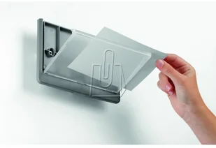 Durable Tabliczka informacyjna Click Sign Durable 149mm x 52,5mm granatowa 486007 - Dekoracje domu - miniaturka - grafika 16