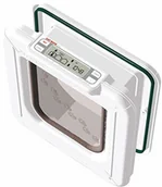 Pozostałe akcesoria dla kotów - Cat Mate 80867 4-drożna zamykana klapka dla kota SUPER, biała, z identyfikatorem - miniaturka - grafika 1