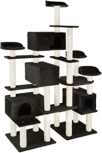 tectake Drapak dla kota Entissar 214 cm - czarny 403921 - Drapaki dla kotów - miniaturka - grafika 3