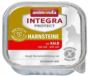 Animonda Integra Protect Harnsteine dla kota smak cielęcina tacka 16x100g - Mokra karma dla kotów - miniaturka - grafika 3