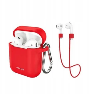 USAMS USAMS etui do AirPods US-BH423 czerwony BH423AP04 - Inne akcesoria audio-wideo - miniaturka - grafika 6