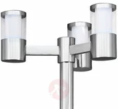 Lampy ogrodowe - Eglo BASALGO 1 94281 latarnia 3x3,7W LED 3000K - miniaturka - grafika 1