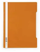 Teczki i skoroszyty - Durable 257309 Skoroszyt A4 (z przezroczystą okładką, z PP), opak. 50 sztuk, kolor pomarańczowy. 4005546207131 - miniaturka - grafika 1