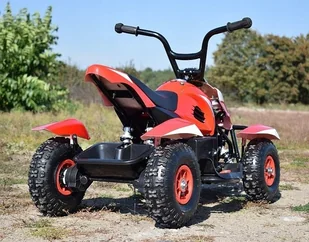 Super-Toys MEGA WIELKI QUAD MAVERICK Z NAPĘDEM 4X4, AMORTYZATORY, MIĘKKIE KOŁA,/BBH3588 BBH-3588-CZERWONY - Pojazdy elektryczne dla dzieci - miniaturka - grafika 12