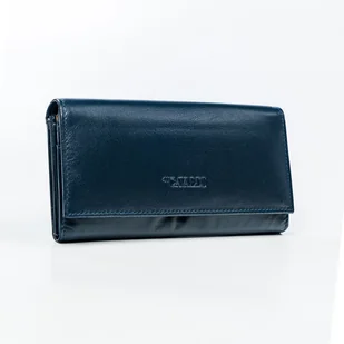 Cavaldi 4U Elegancki, podłużny portfel damski z klapą na zatrzask - Portfele - miniaturka - grafika 2