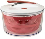 Miski i półmiski - Easy Make do sałaty km4071 i tłok tworzywo sztuczne Czarny/czerwony/żółty/zielony 23 x 23 x 16,5 cm KM4071 - miniaturka - grafika 1