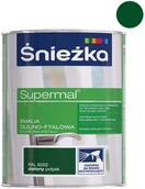 Emalie - Śnieżka Śnieżka Emalia Supermal olejno-ftalowa zielony RAL6002 800 ml - miniaturka - grafika 1