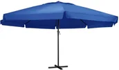 Parasole ogrodowe - vidaXL Parasol ogrodowy na słupku aluminiowym, 500 cm, lazurowy 47369 - miniaturka - grafika 1
