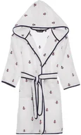 Szlafroki dla dzieci - Soft Cotton MARINE GIRL dziecięcy szlafrok z kapturem w pudełku 10 lat (wys.140 cm) Biały 1372 - miniaturka - grafika 1