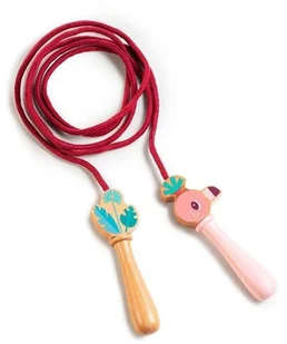 Lilliputiens Skakanka z drewnianymi rączkami Flaming Anais Lilliputiens - Skakanki - miniaturka - grafika 4