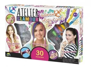 Dromader Dromader Atelier Glamour Kolorowe włosy i ciało 00859 - Akcesoria do golenia męskie - miniaturka - grafika 2