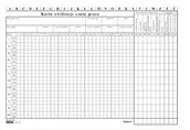 Druki akcydensowe - Emeko Tomecki I Płaczek S.k.a Druk Karta ewidencji czasu pracy OS-228 A4 - miniaturka - grafika 1