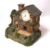 Zegary - Atrix Zegar ceramiczny domek M5 ZC_M5 - miniaturka - grafika 1