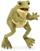 Pacynki - Folkmanis Funny żaba ręcznie lalka - miniaturka - grafika 1