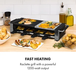 Klarstein GQ6-TableGriBistecca - Raclette - miniaturka - grafika 2