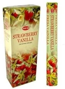 Hem Kadzidełka Wanilia Truskawka Vanilla Strawberry 20szt. E265-14383567_20161009122237 - Kadzidła i dodatki Hem Kadzidełka Wanilia Truskawka Vanilla Strawberry 20szt. E265-14383567_20161009122237 - Kadzidła i dodatki - miniaturka - grafika 1