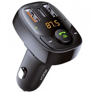 Rock Ładowarka Usb 36W Transmiter Fm Bluetooth MP3 - Ładowarki do telefonów - miniaturka - grafika 4