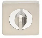 Szyldy i rozety - VDS ROZETA KWADRATOWA WC R32 CHROM/NIK SATYNA - miniaturka - grafika 1