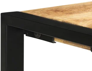 vidaXL vidaXL Stolik typu konsola, 110 x 35 x 76 cm, lite drewno mango - Konsole i sekretarzyki - miniaturka - grafika 4